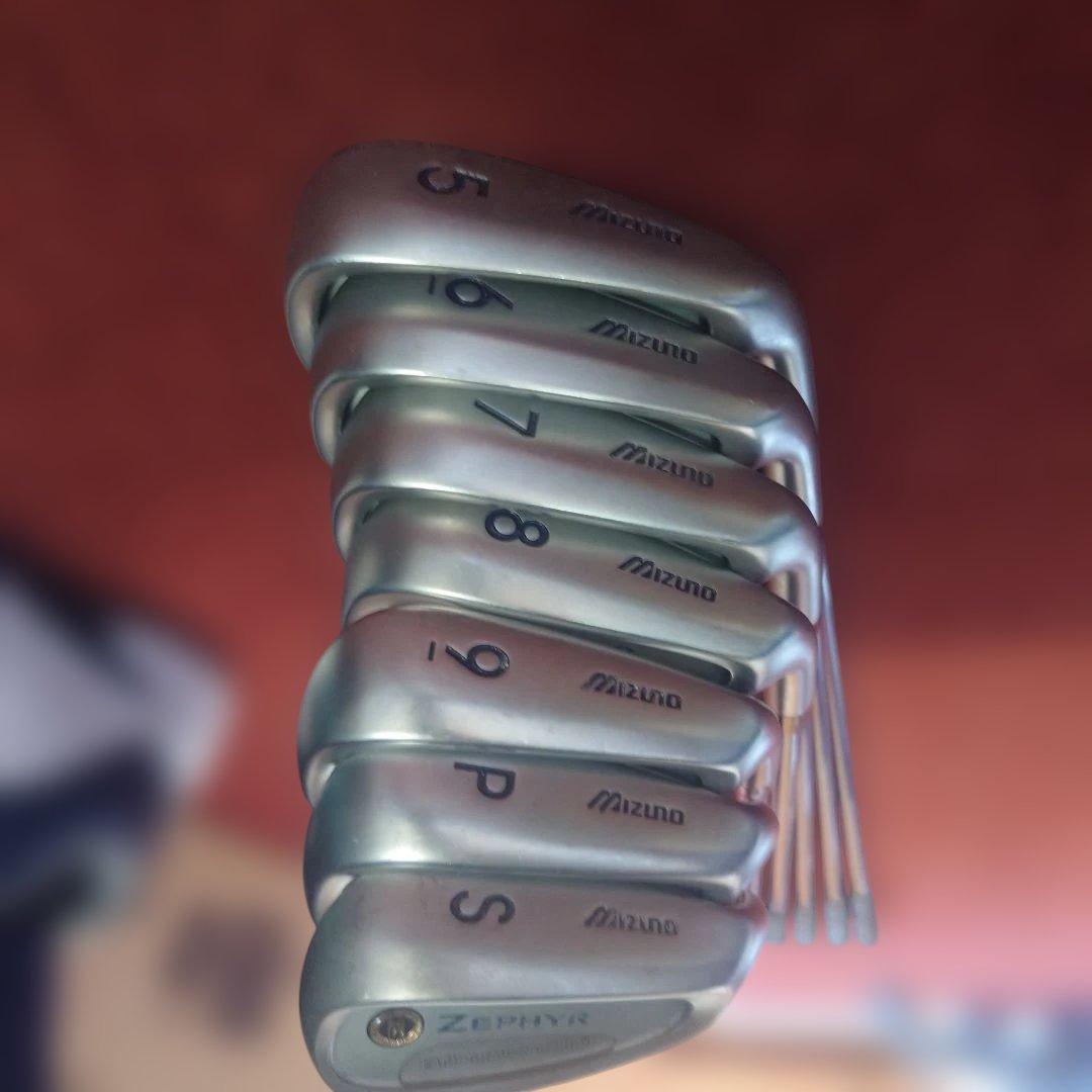 Mizuno Zephyr アイアンセット 5-P
