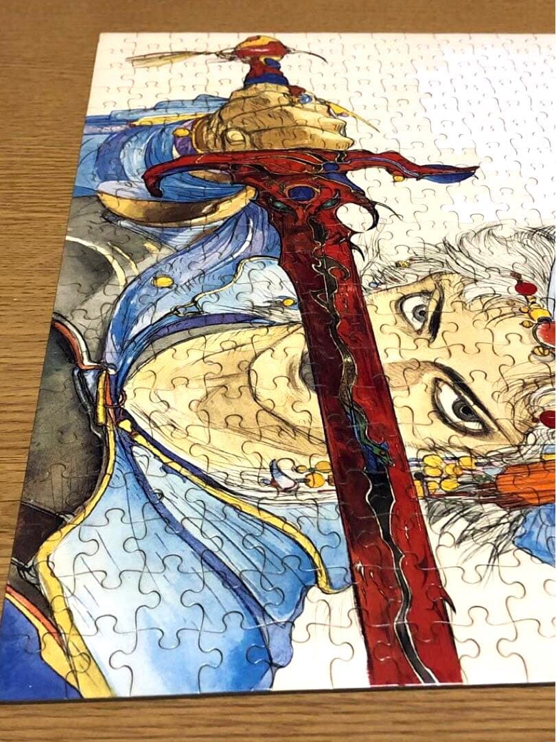 ファイナルファンタジー Ⅱ ジグソーパズル　決意　天野喜孝　希少