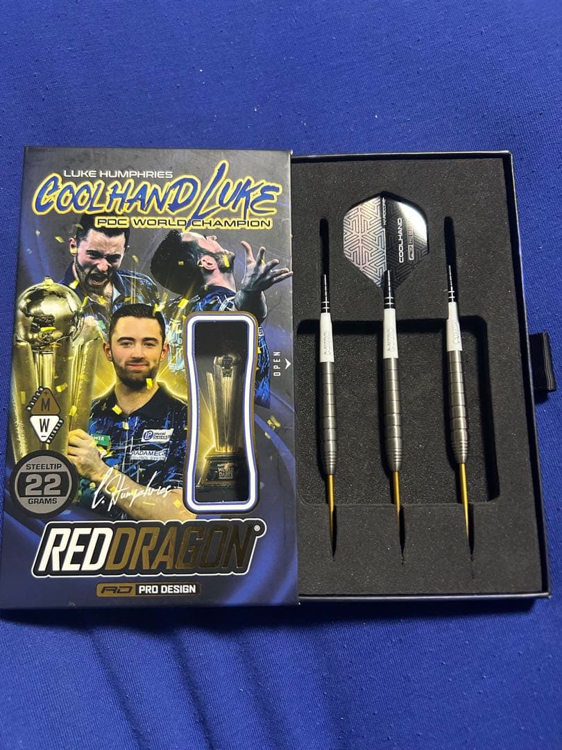 ke　RED DRAGON COOL HAND LUKE ダーツ 22g