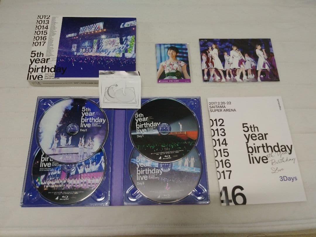 乃木坂46　バスラ等Blu-ray、DVDセット