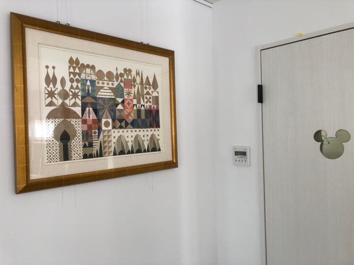 ディズニー スモールワールド額縁入りアート