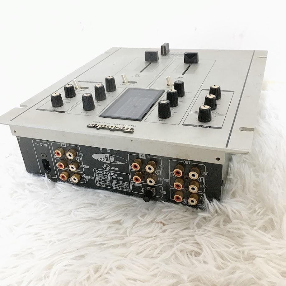 テクニクス TECHNICS SH-DJ1200 DJミキサー 2CH シルバー