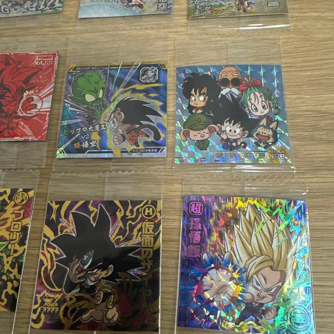 ドラゴンボールウエハースシール　まとめ売り【5543