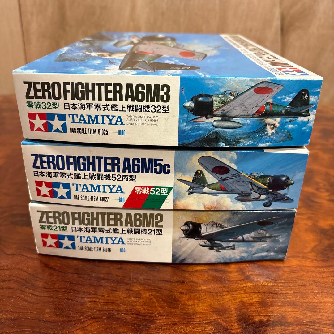 Tamiya 1/48 零戦モデルキットセット 0127o131