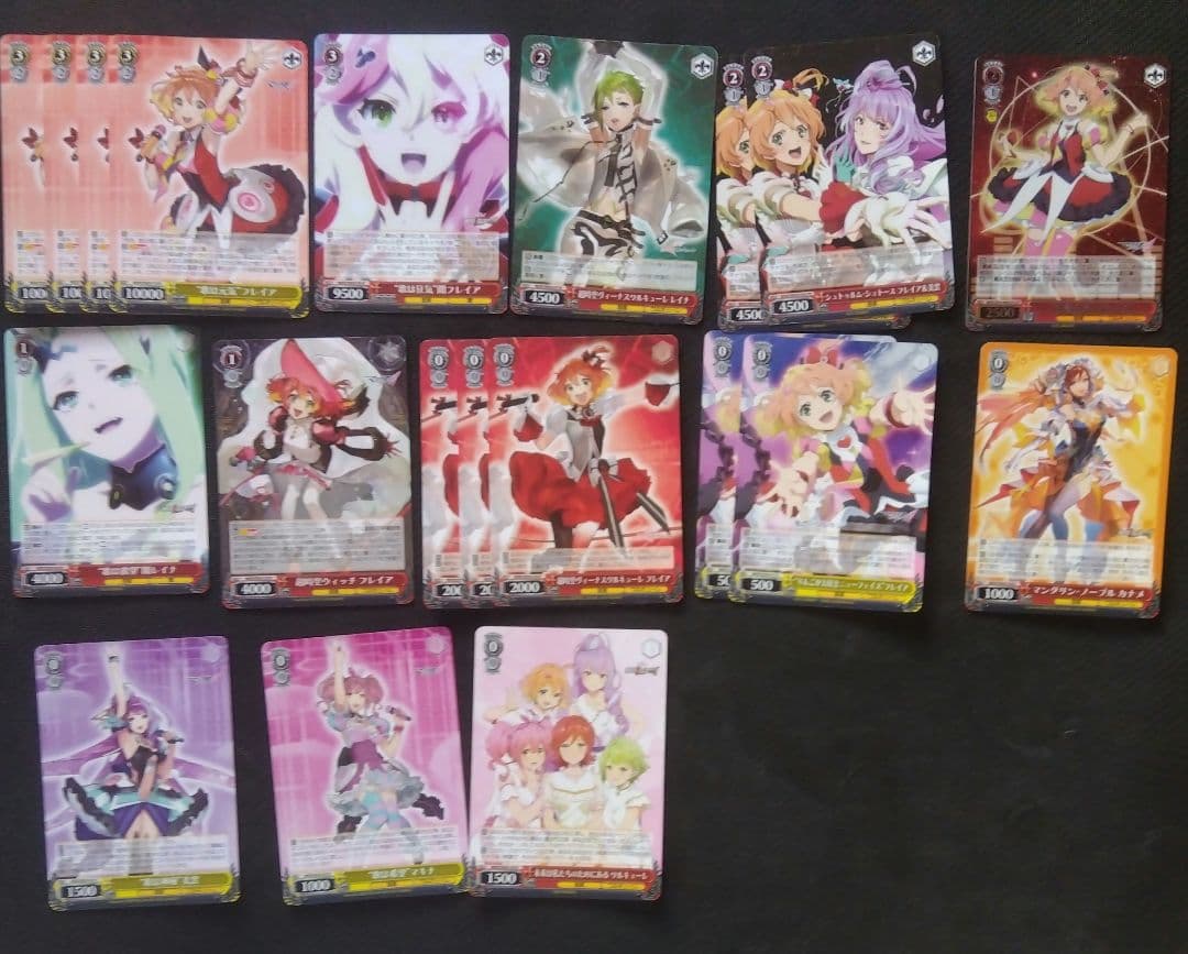 「最終値下げ」3月1日まで　WS　マクロスΔ　5枝2扉1電源デッキ&パーツセット