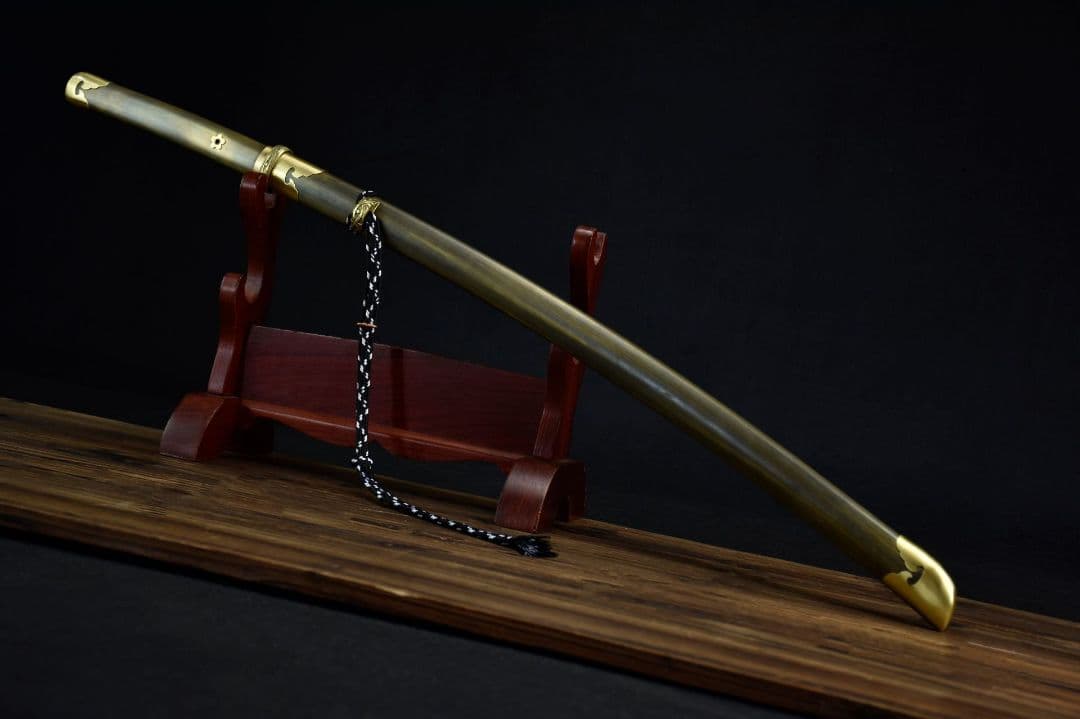 指揮刀 武具　刀装具　日本刀　模造刀   居合刀 銀月清歌