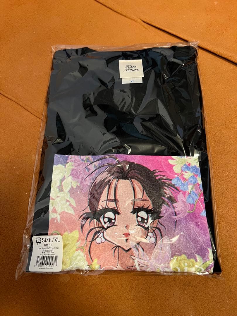 西野カナ　2024 Love Again アニメロングTシャツ　XL
