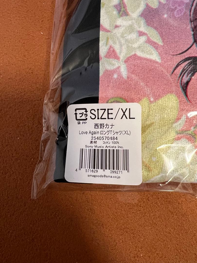 西野カナ　2024 Love Again アニメロングTシャツ　XL