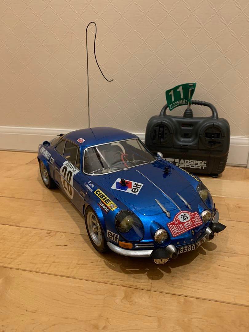 タミヤ　Mシャーシラジコン　M02 アルピーヌA110モンテカルロ　アドスペック