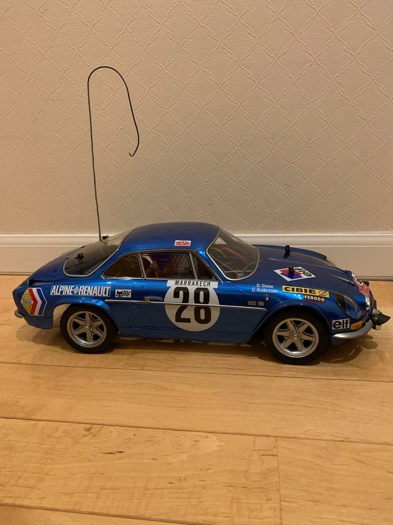 タミヤ　Mシャーシラジコン　M02 アルピーヌA110モンテカルロ　アドスペック