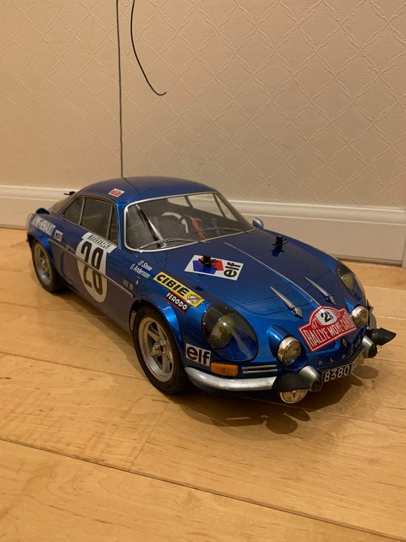 タミヤ　Mシャーシラジコン　M02 アルピーヌA110モンテカルロ　アドスペック