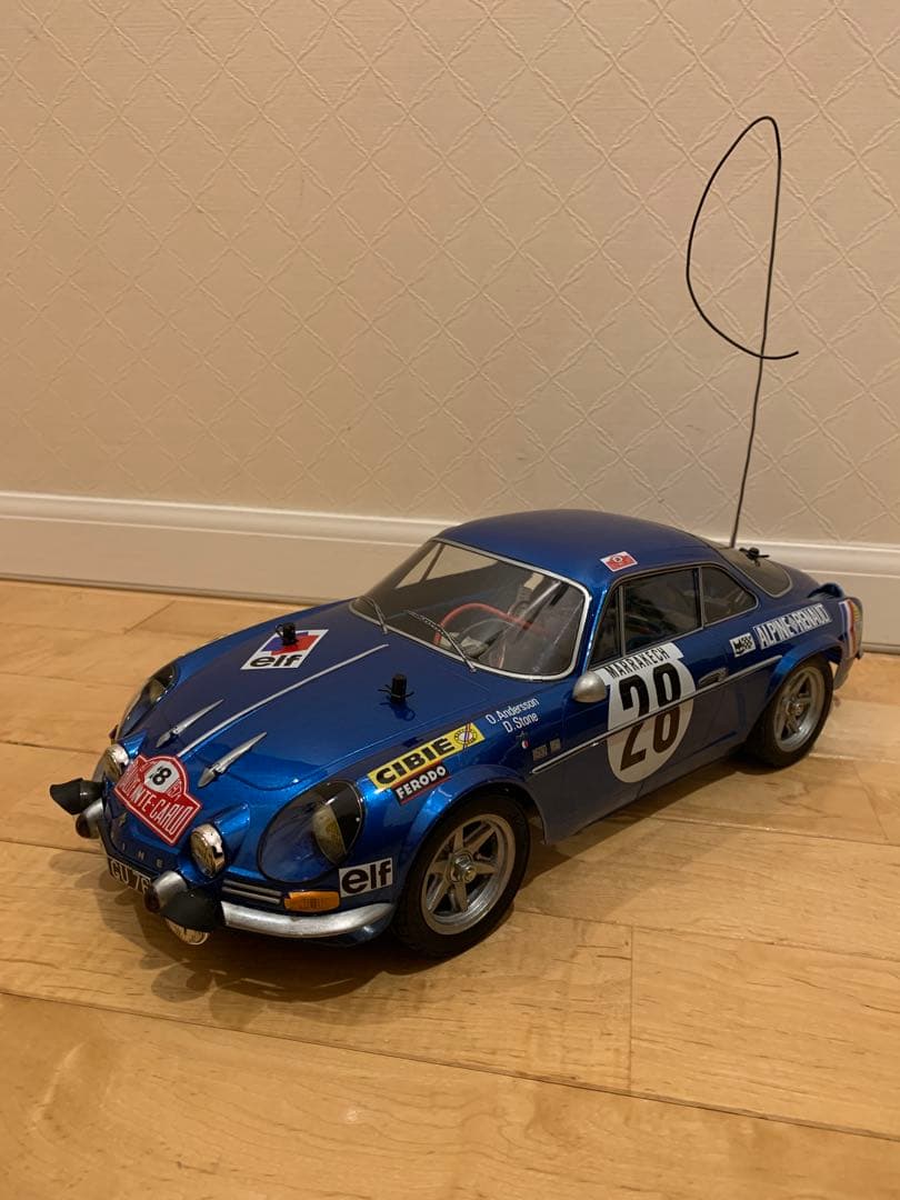 タミヤ　Mシャーシラジコン　M02 アルピーヌA110モンテカルロ　アドスペック