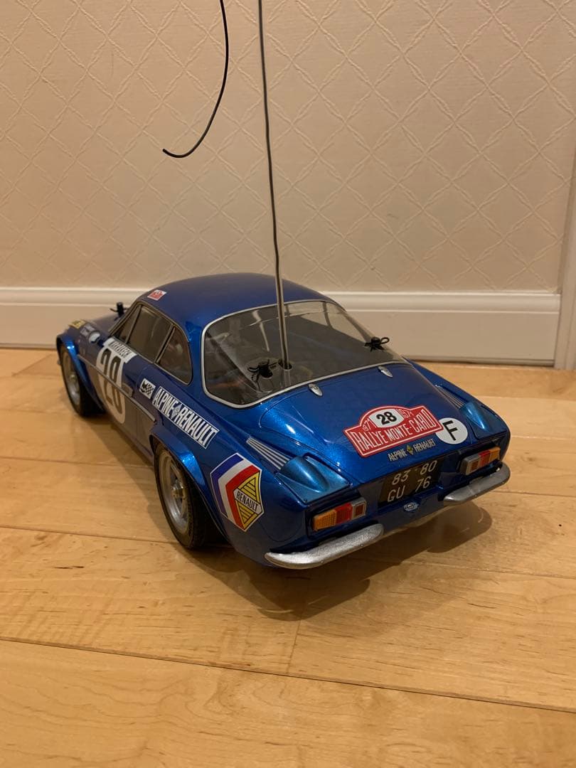 タミヤ　Mシャーシラジコン　M02 アルピーヌA110モンテカルロ　アドスペック