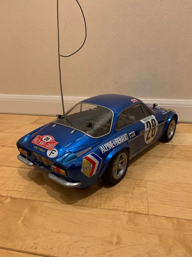 タミヤ　Mシャーシラジコン　M02 アルピーヌA110モンテカルロ　アドスペック