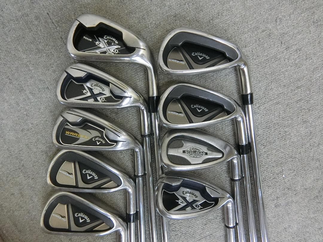 b710 初心者歓迎 キャロウェイ 等メンズゴルフ１４本セット※Ｄｒ２本入り