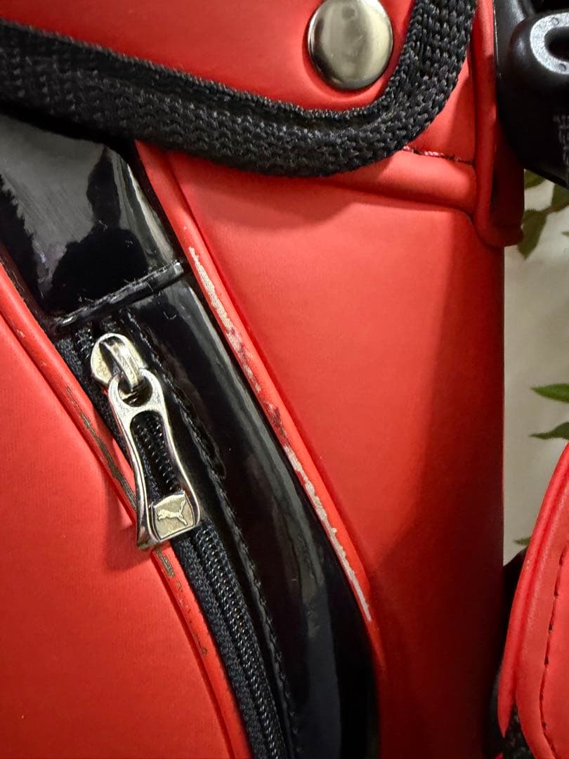 PUMA キャディバッグ レッド