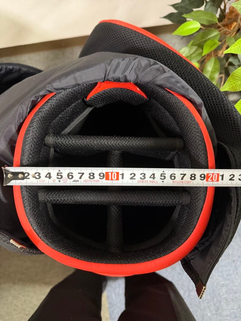 PUMA キャディバッグ レッド