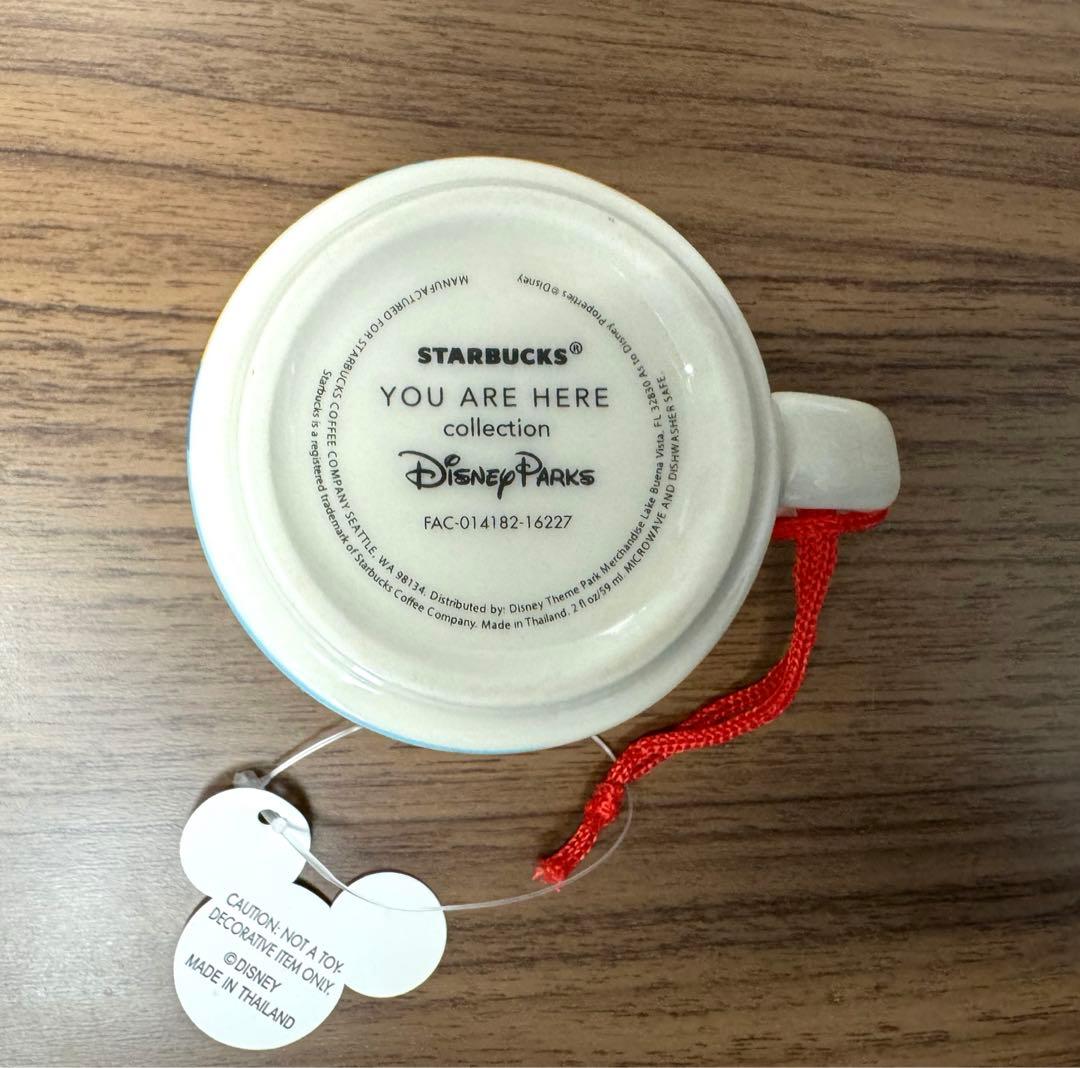 カリフォルニア　フロリダ　ディズニー　スターバックス　オーナメント