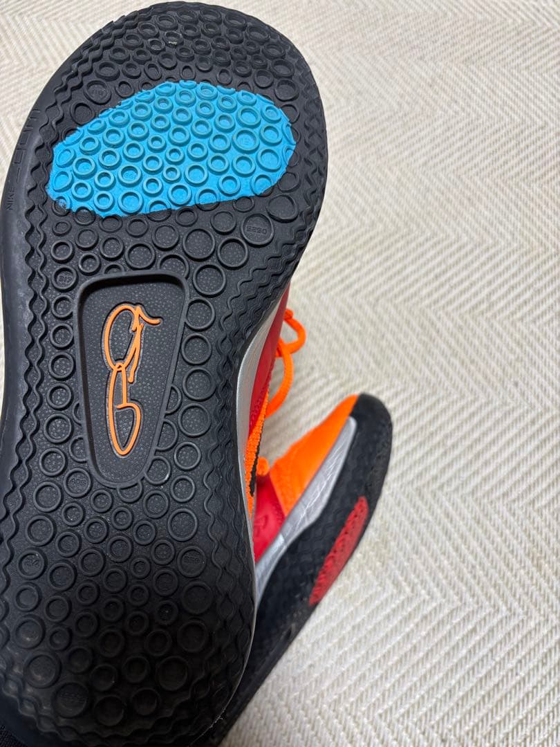 Nike PG 3 NASA バスケットボールシューズ オレンジ