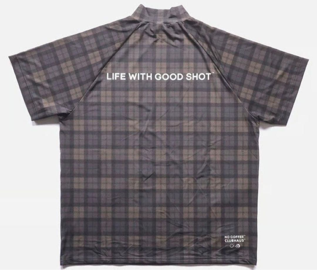 クラブハウス　ノーゴルフ　モックネック×ハーフパンツ☓キャップ　セットアップ