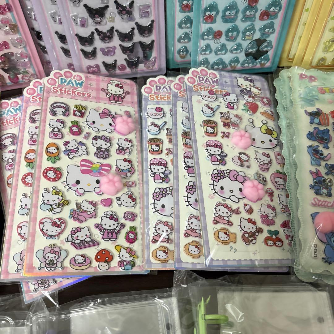 A7シール帳3冊35枚セット　3人分