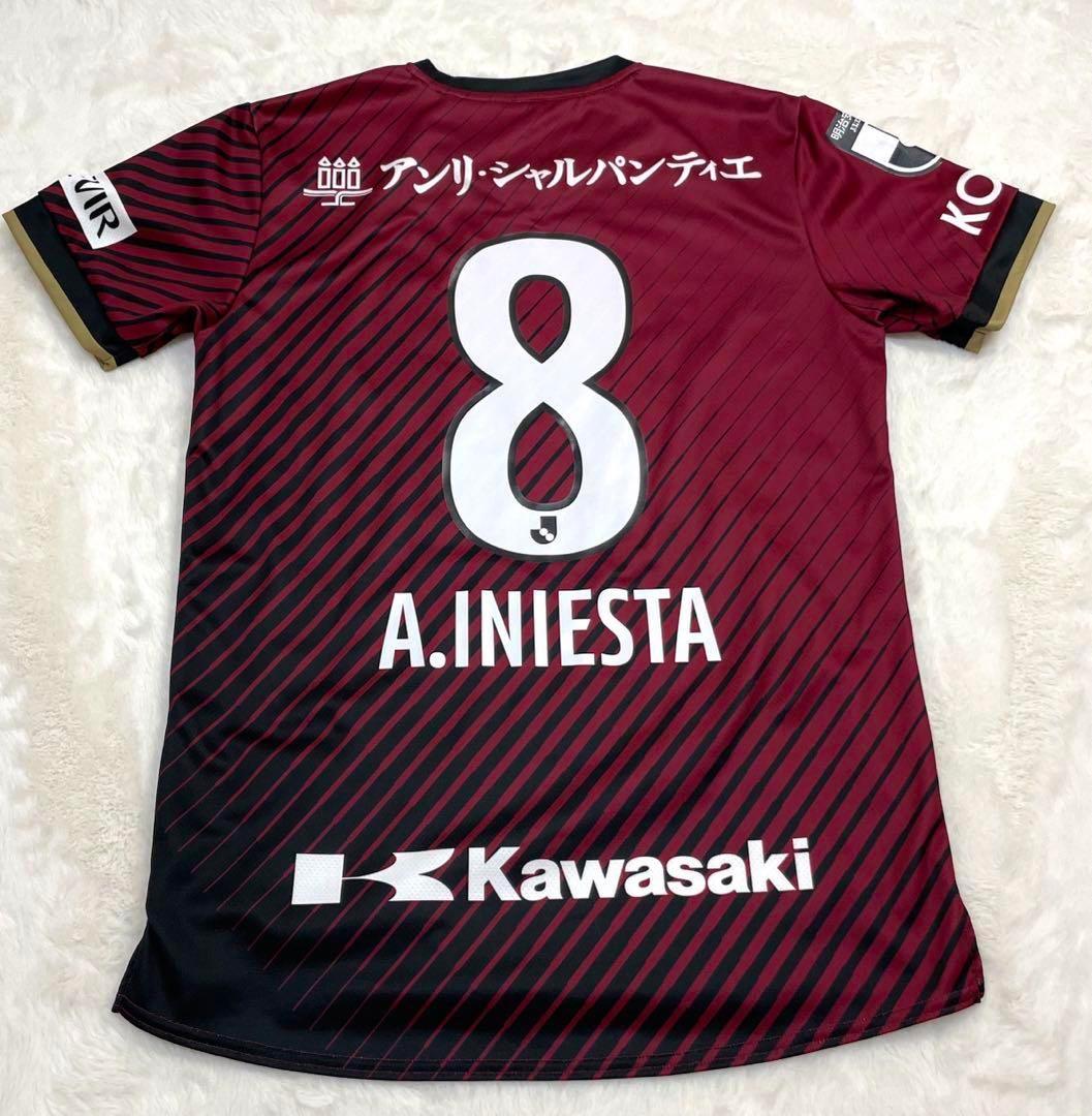 【入手困難・ラスト1点】イニエスタ　ユニフォーム　ヴィッセル神戸1stユニ