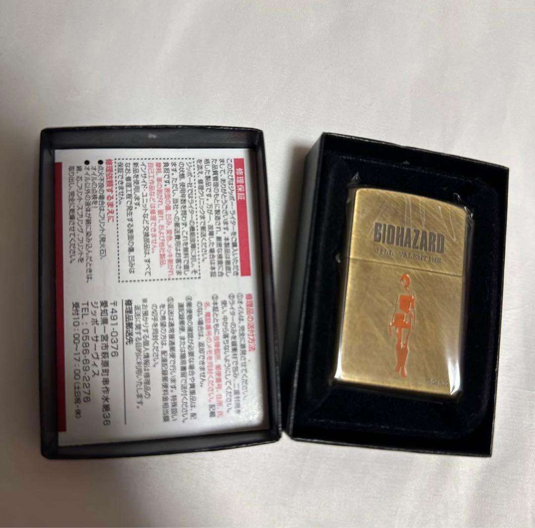 希少品 zippo バイオハザード サンプルカラー CAPCOM 古美