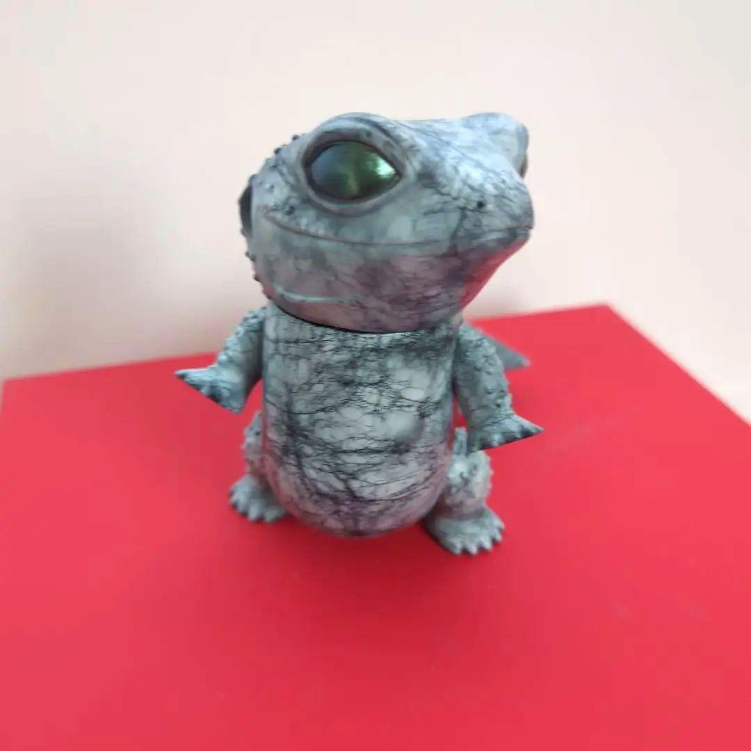 ヒョウモントカゲモドキ　レオパ　ソフビ　フィギュア