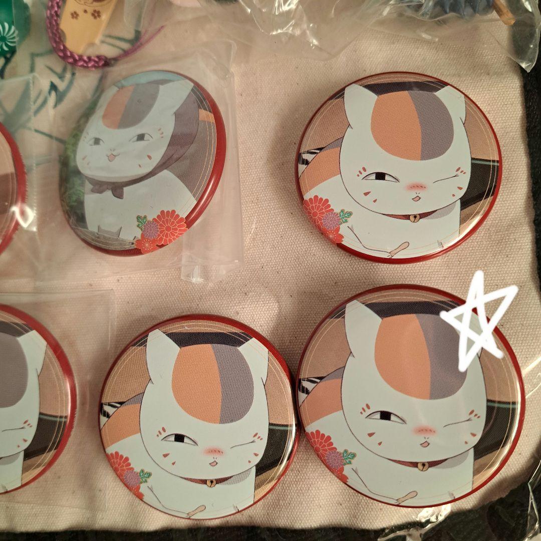 夏目友人帳 缶バッジ フィギュア カード ストラップ ガチャ うつせみに結ぶ