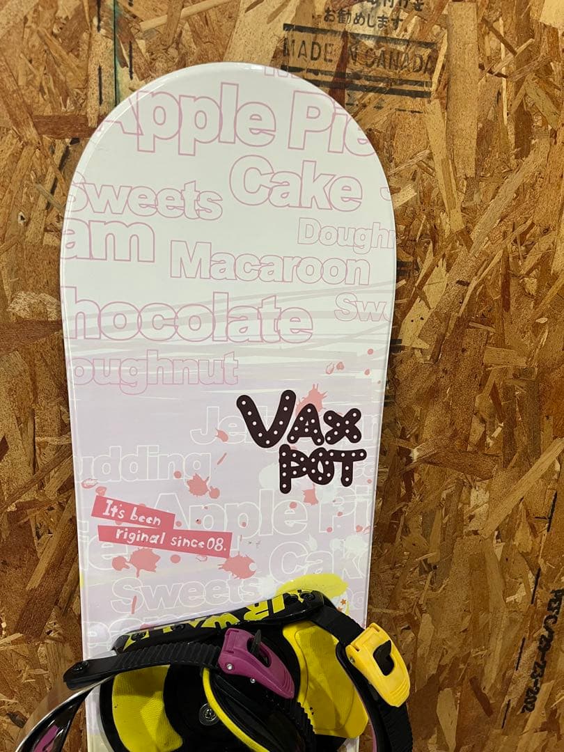 VAX POT 144㎝　ビンディングセット　AIR WALK 即日発送可能