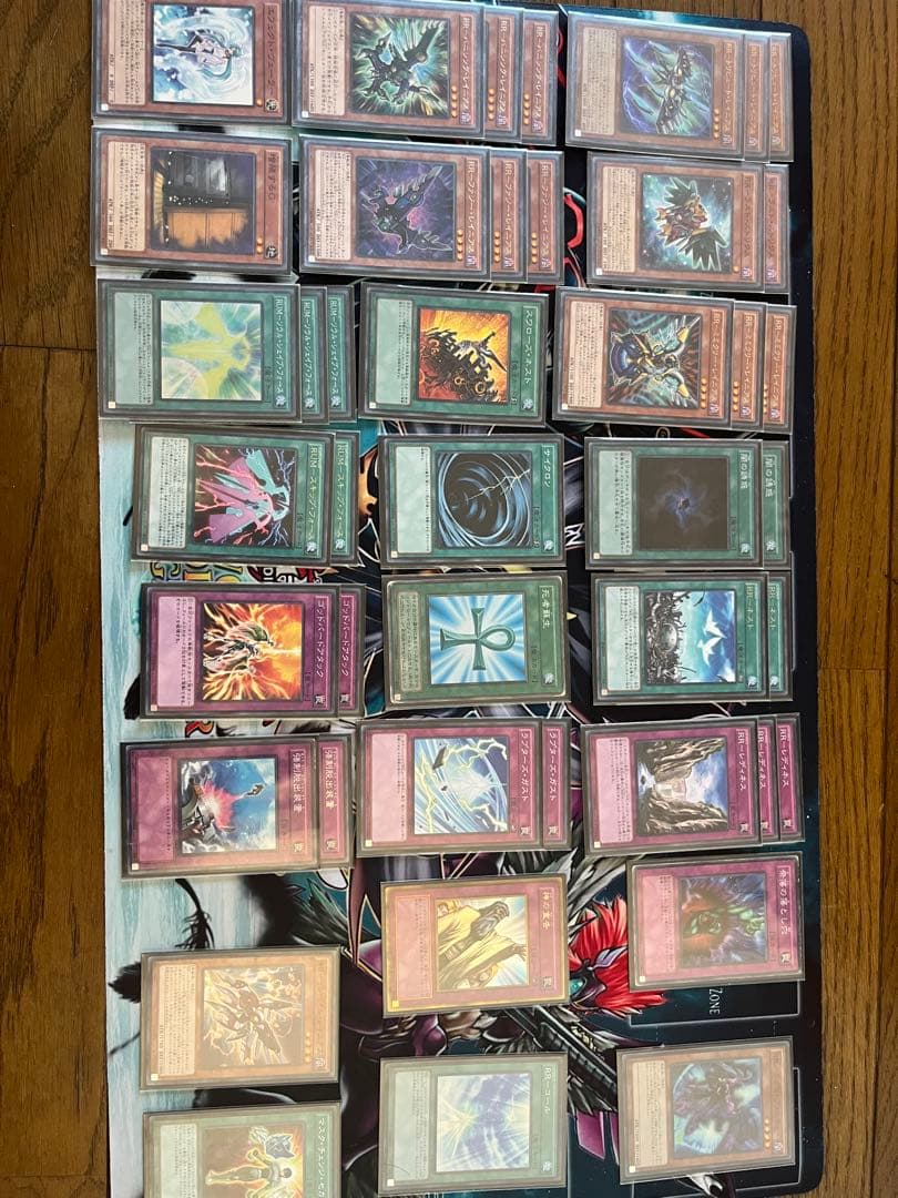 遊戯王　レイドラプター(RR)デッキ　ユーヤスリーブ・BFプレイマット付き