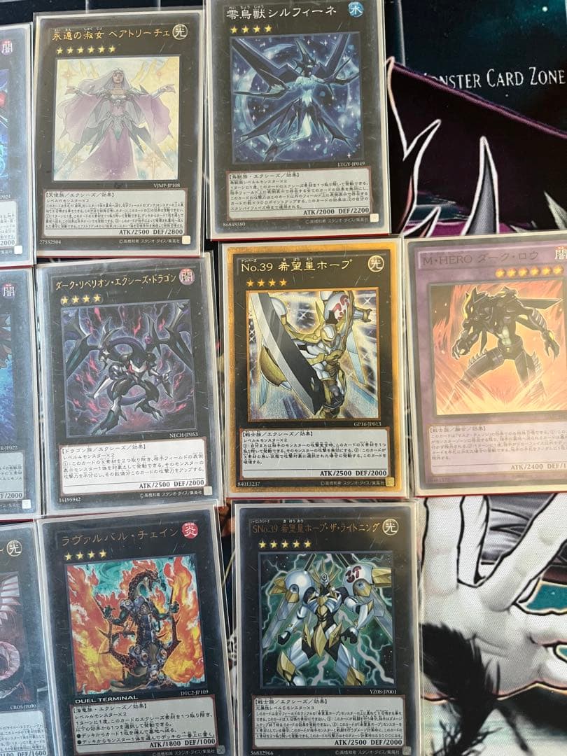 遊戯王　レイドラプター(RR)デッキ　ユーヤスリーブ・BFプレイマット付き