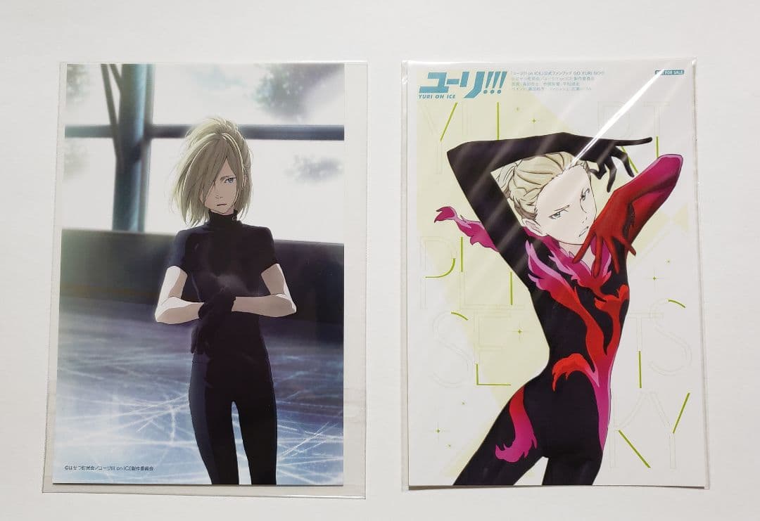 ユーリ!!! on ICE　ユリオ　ポストカード　ブロマイド　タペストリー