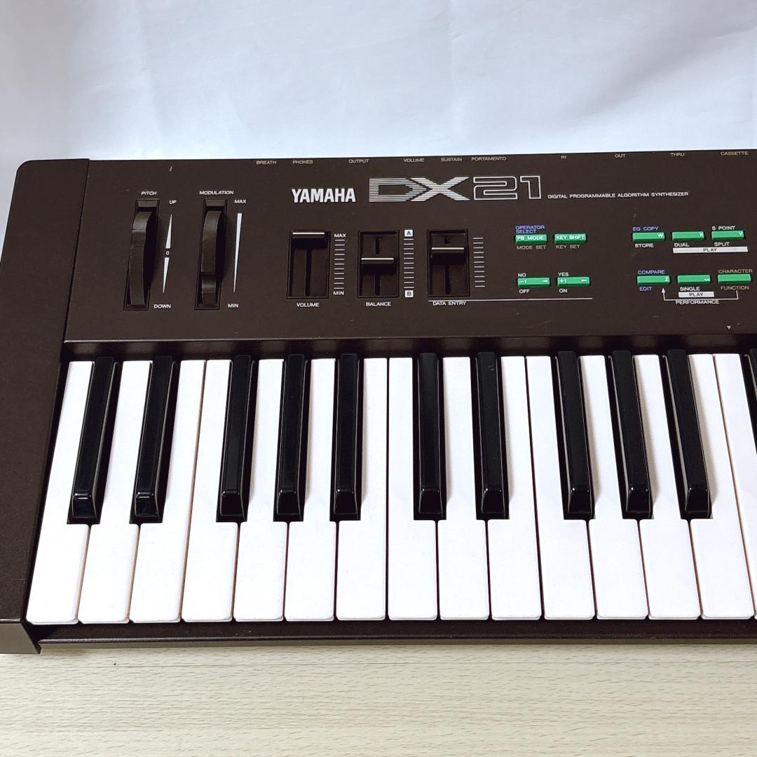 YAMAHA ヤマハ DX21 シンセサイザー 61鍵