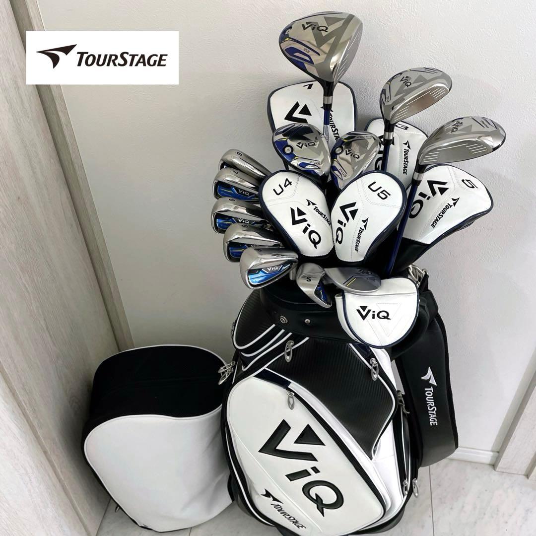 未使用に近い　最新2023モデル　メンズ　ブリヂストン　ツアーステージ　VIQ