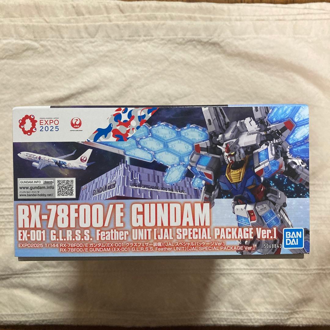 ま*る様 新品　RX-78F00/E GUNDAM JALコラボ 関西万博限定