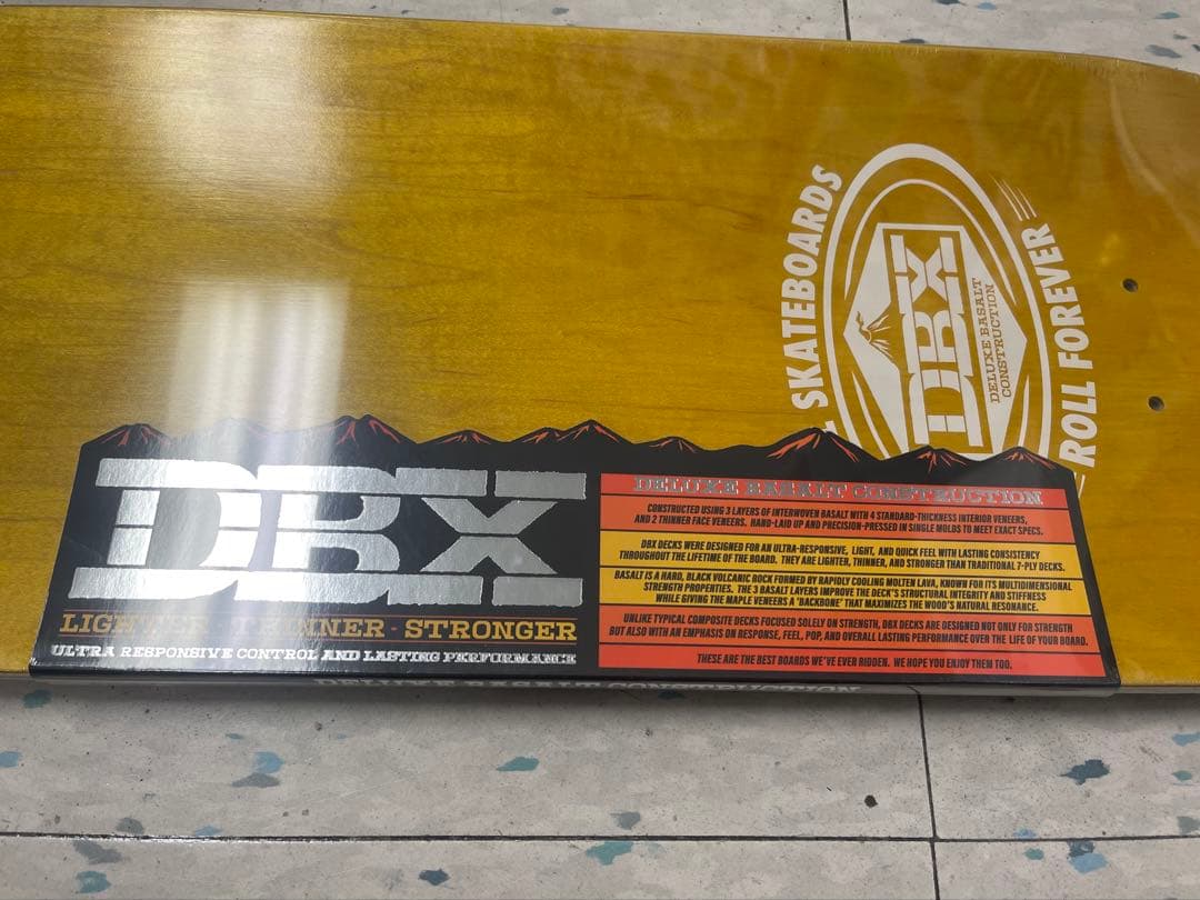 REAL OVAL BLUE FOIL DBX DECK8.38デッキ新品送料込