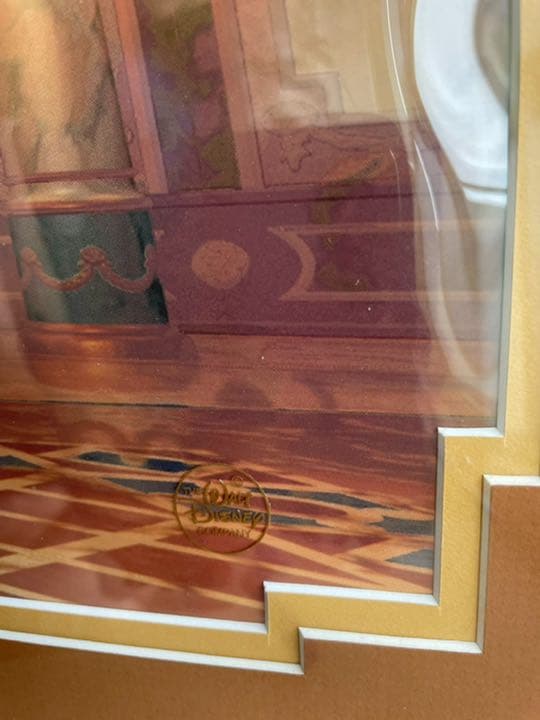 ディズニー　美女と野獣　Ballroom Dancing セル画