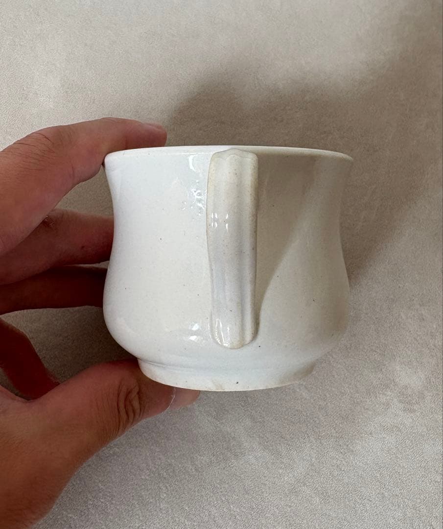 希少　19世紀　フランス　アンティーク　コーヒーカップ　ブリュロ　ティーカップ