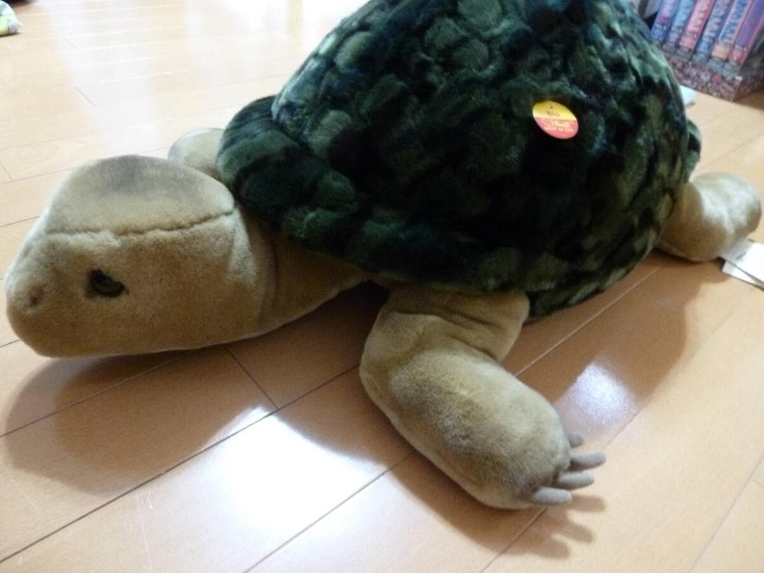 ドイツ シュタイフ 大きいリクガメのぬいぐるみ