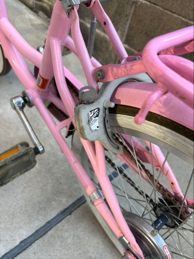 キッズ自転車20インチ ピンク