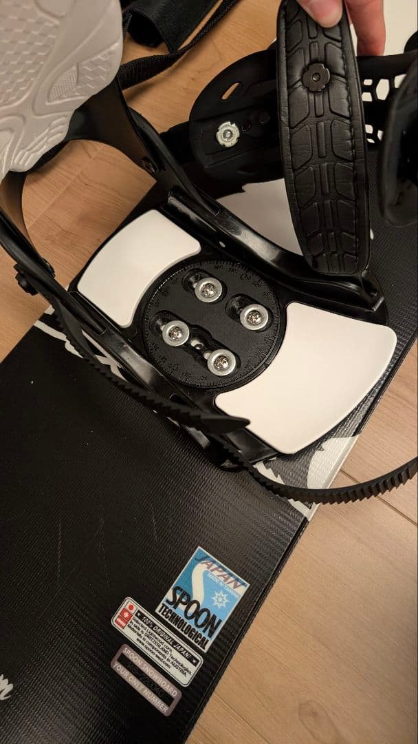 【美品】 Spoon Charm 146cm スノーボー ド パンダ 付属品多数