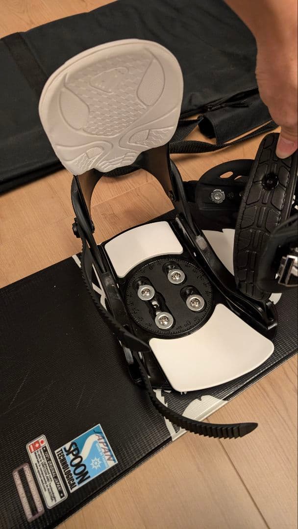 【美品】 Spoon Charm 146cm スノーボー ド パンダ 付属品多数