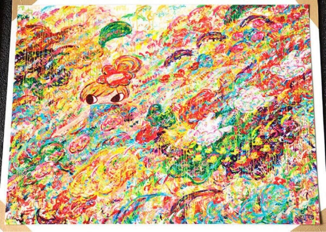 新春sale 【証明書付】2枚セット ロッカクアヤコシルクスクリーン ポスター