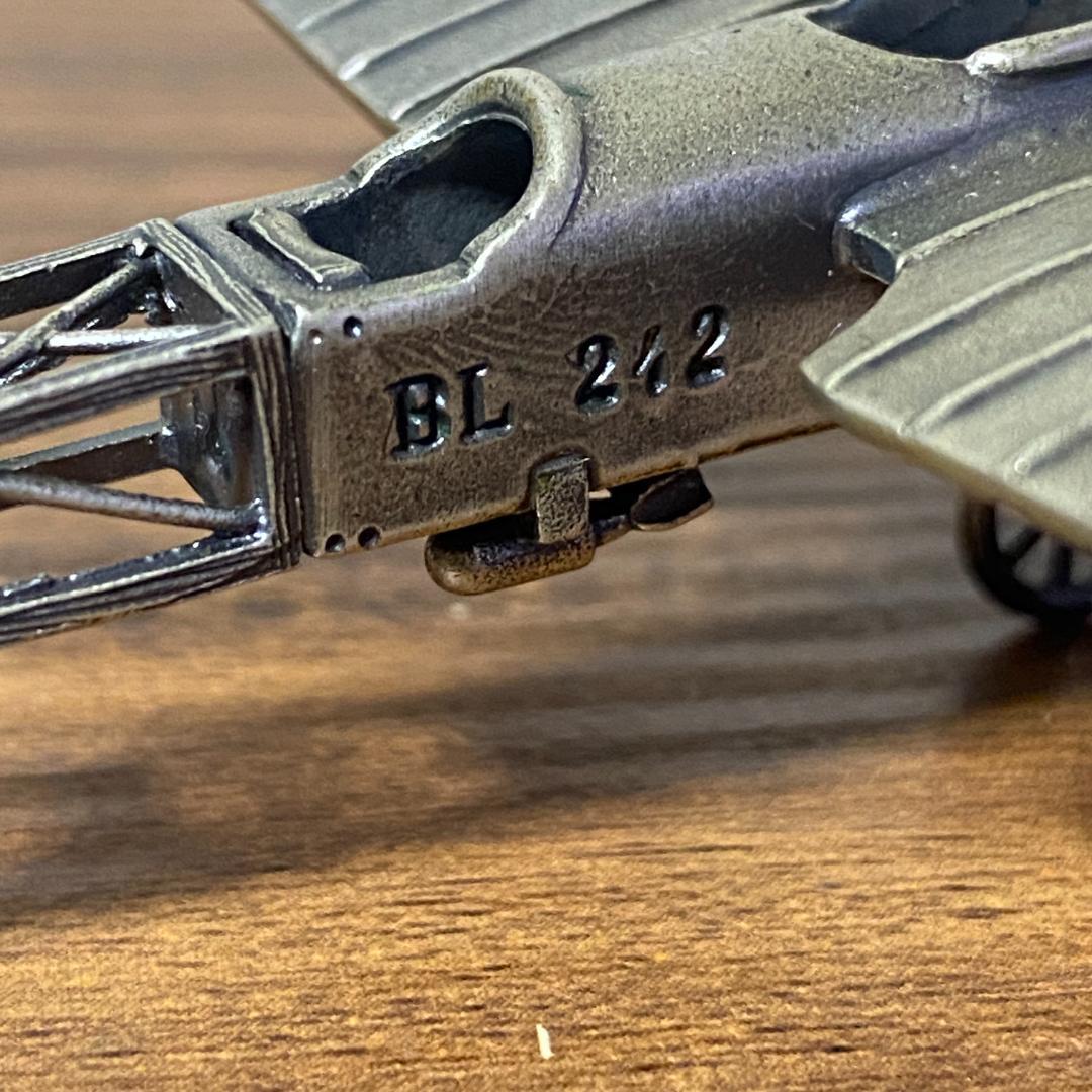 UNOAERRE シルバー800 飛行機 置物 72.8g