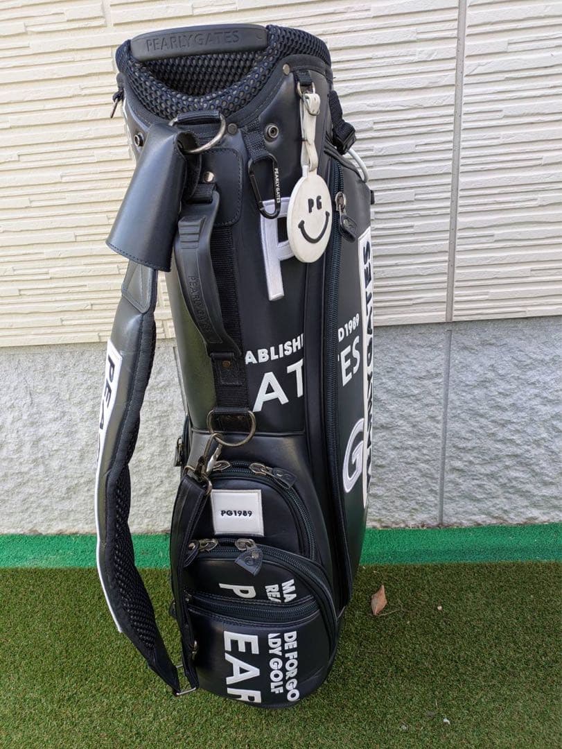 【最新モデル】PEARLY GATES キャディバッグ アイアンカバー付き