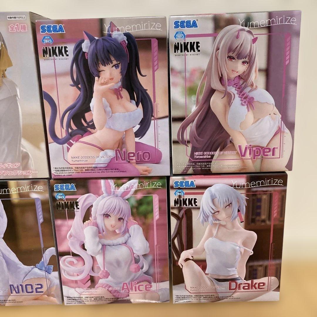 NIKKE ぬーどるストッパー&Yumemirize フィギュア8点セット
