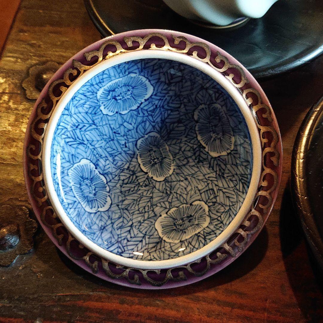 腰捻蓋付 煎茶碗