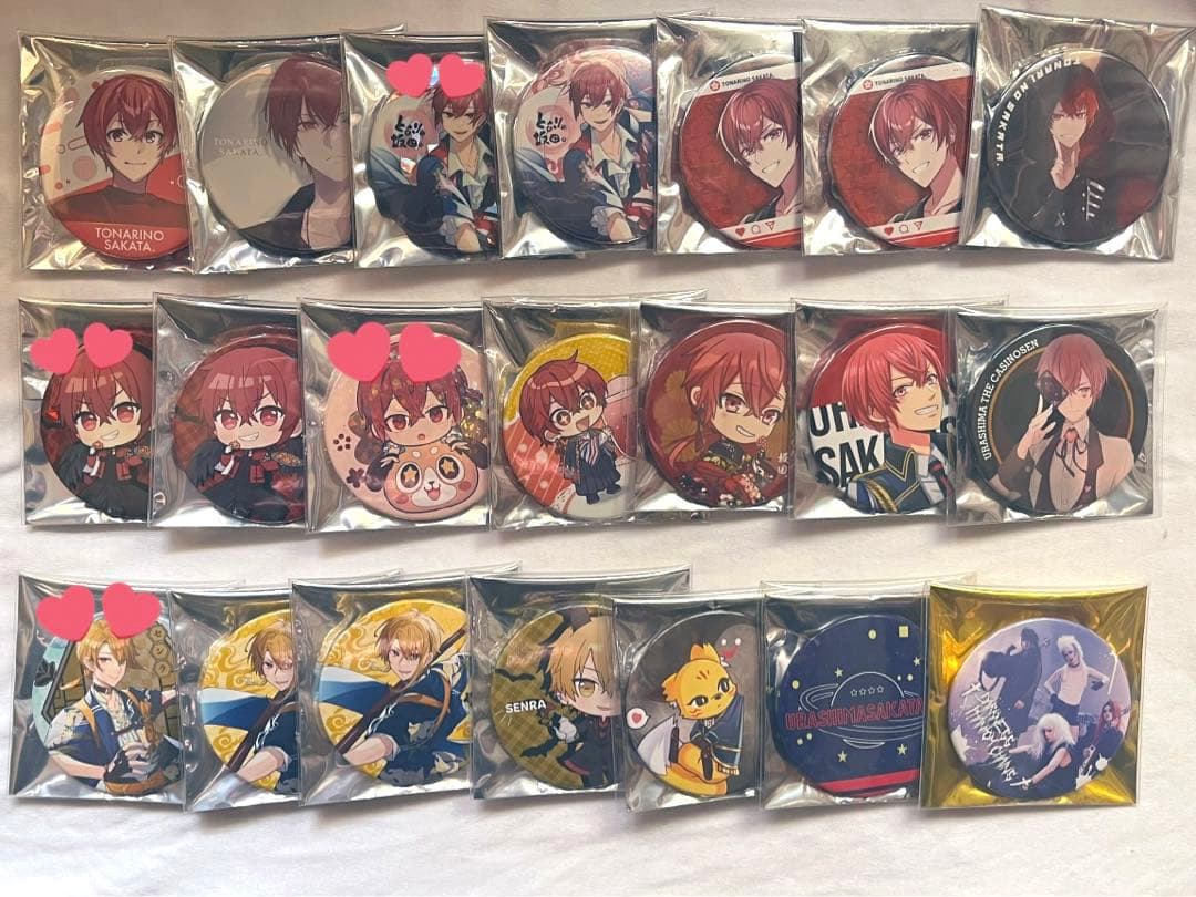 浦島坂田船 缶バッジ まとめ売り