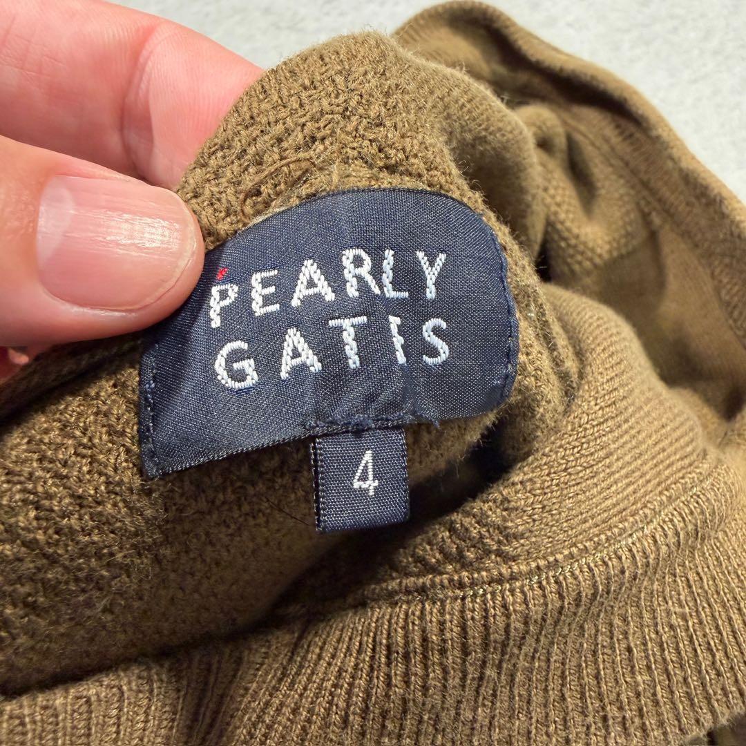 パーリーゲイツ　ニットパーカー　ゴルフウェア　4